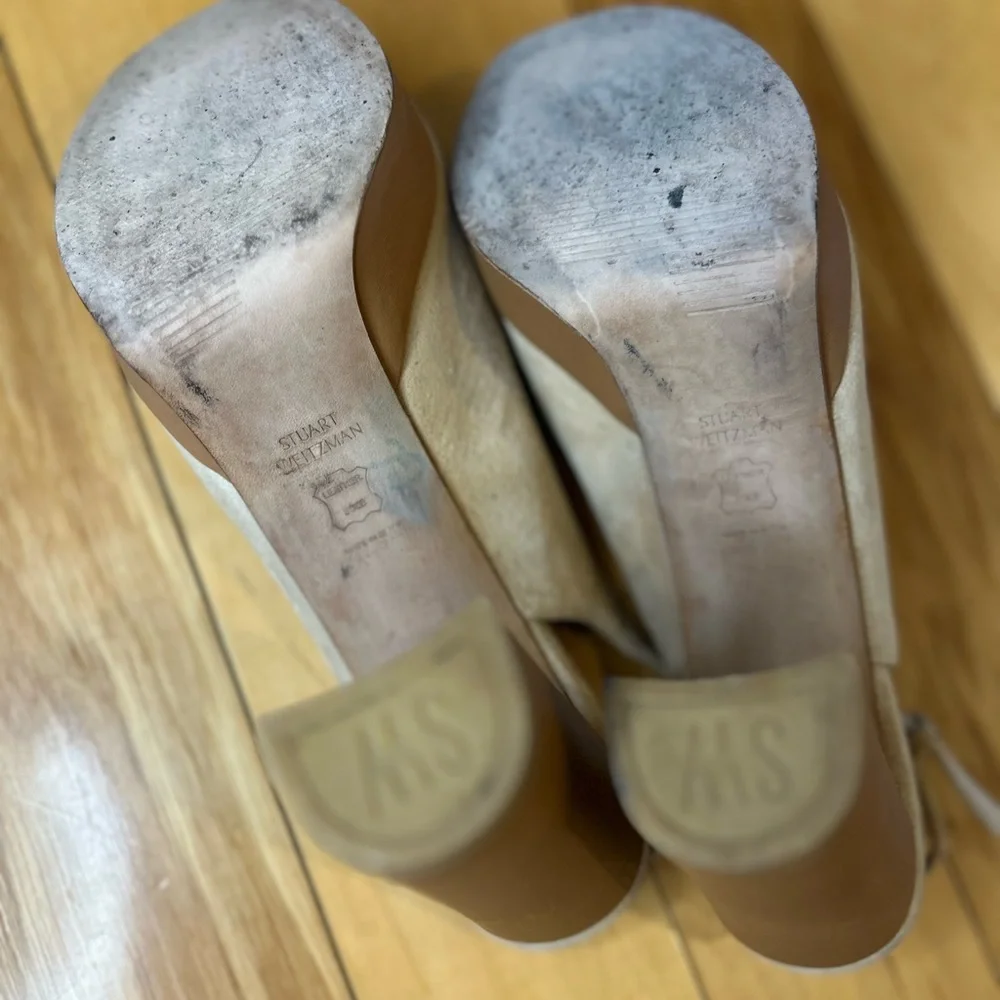 Stuart Weitzman buckle sandals